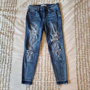 KanCan | Distressed Ankle Skinny Jean